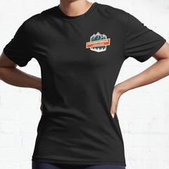 Adventurous Directions Mountain Scene Active T Shirt