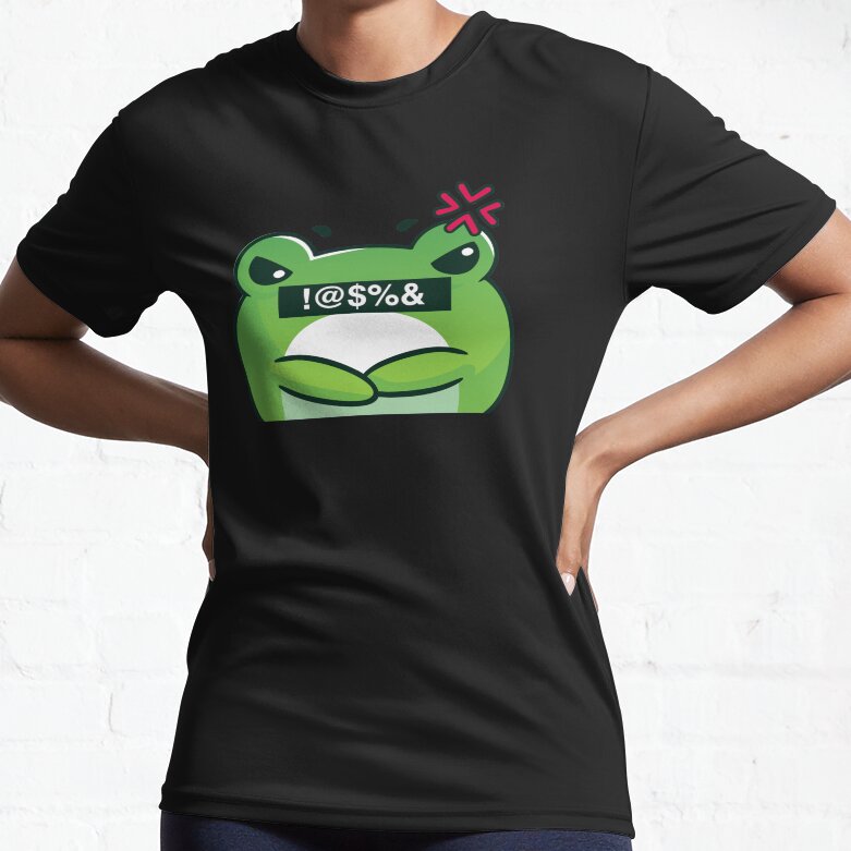 Angry Frog Active T Shirt