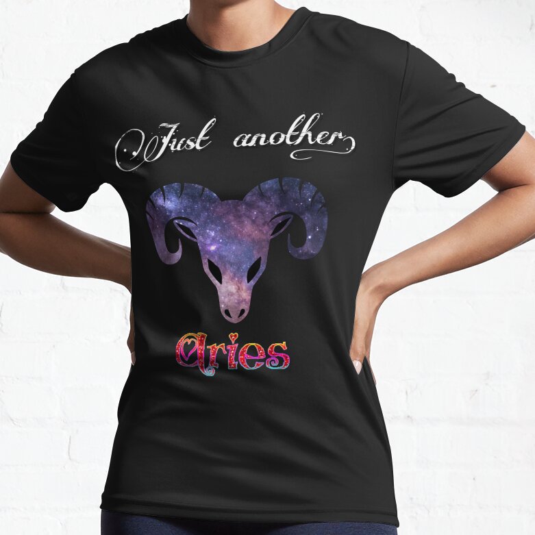 A zodiac sign test for Aries Active T-Shirt