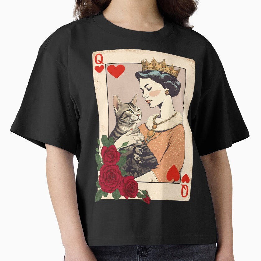 Childless Cat Lady Boxy T-Shirt