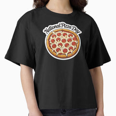 National Pizza Day Boxy T-Shirt