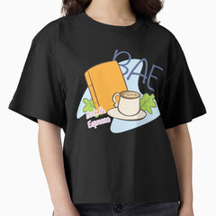 Bae Book Espresso Boxy T Shirt