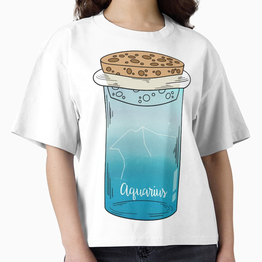 Constellation in a Jar - Aquarius Boxy T-Shirt