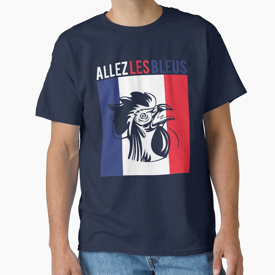 Allez Les Bleus France Soccer Football World Shirt Classic T-Shirt