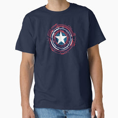 America Hero Futuristic Logo Classic T-Shirt