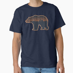 Chicago Bears Chicago Illinois Skyline Classic T-Shirt