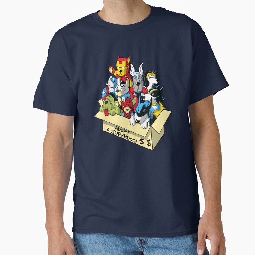 Adopt a Superdog Classic T-Shirt