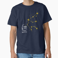 Aquarius sign Zodiac Classic T-Shirt