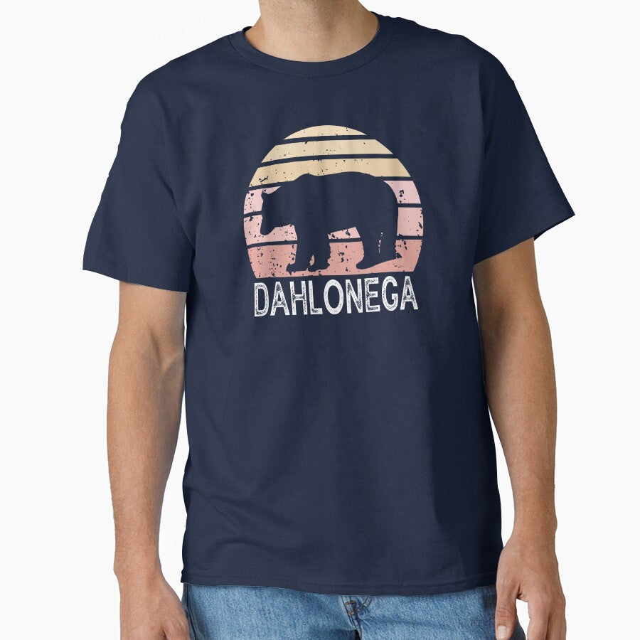 Dahlonega Georgia Retro Bear Classic T-Shirt