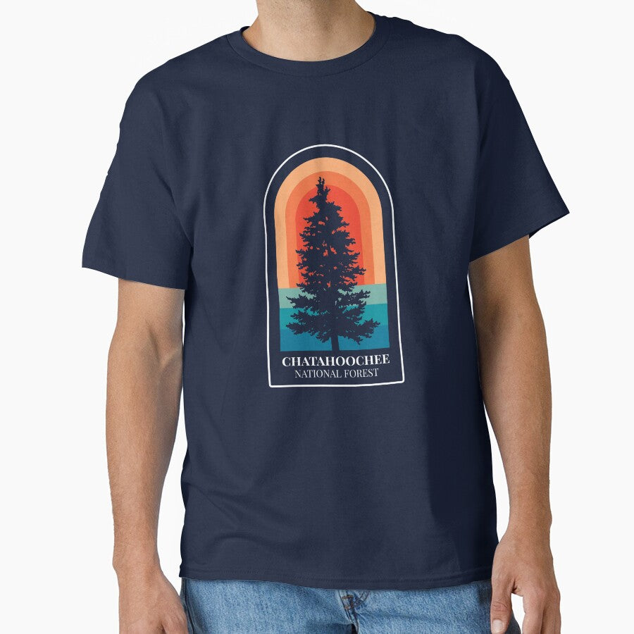 Chatahoochee National Forest Nature Hiking Outdoors Classic T Shirt