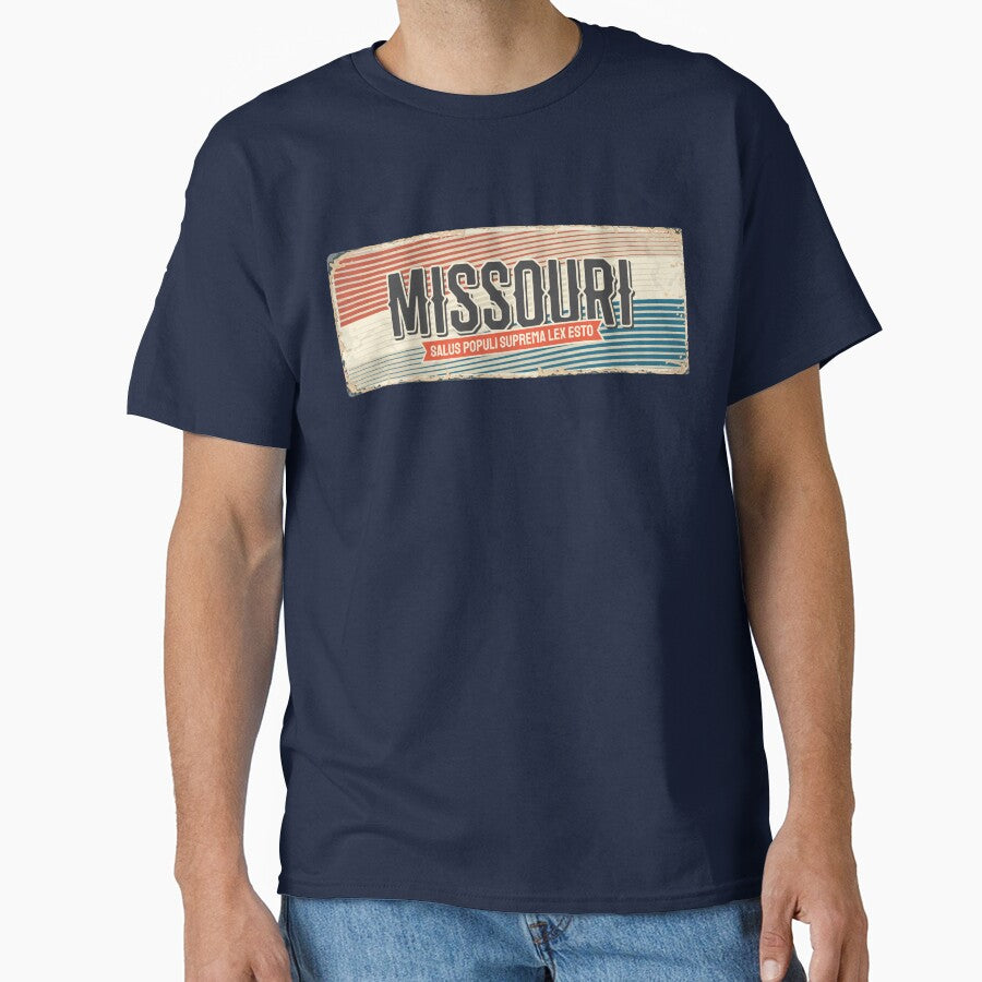 American Style,Missouri. Classic T-Shirt