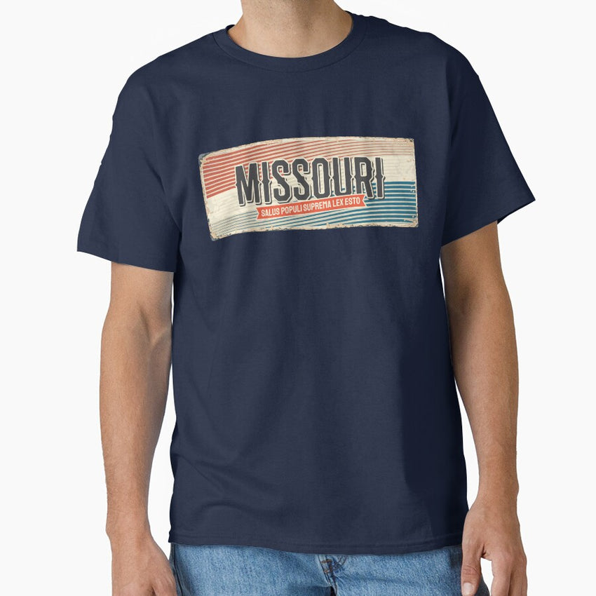 American Style,Missouri. Classic T-Shirt
