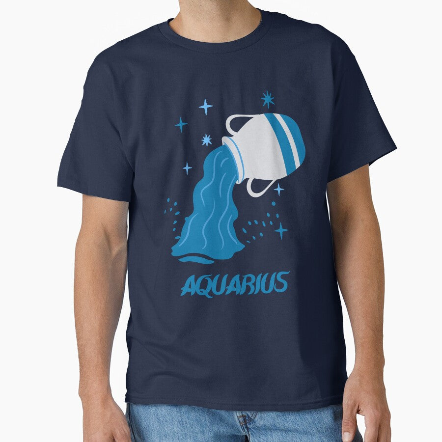 Aquarius, sign of the zodiac Classic T-Shirt