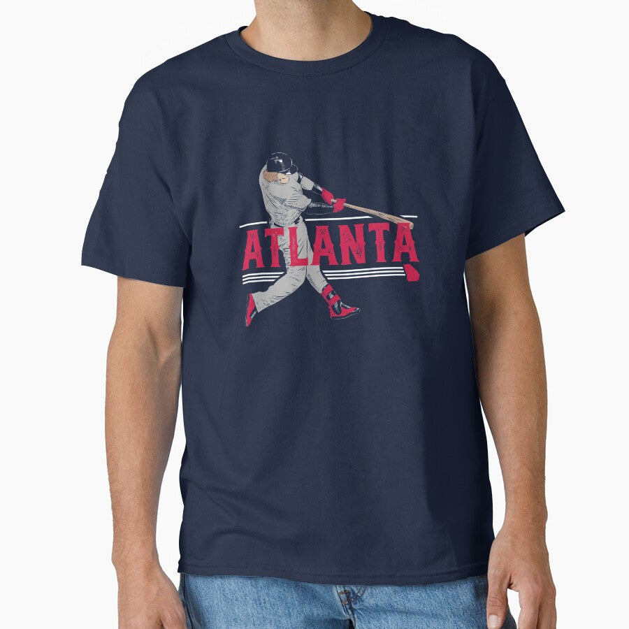 Atlanta Baseball Slugger Home Run Classic T Shirt