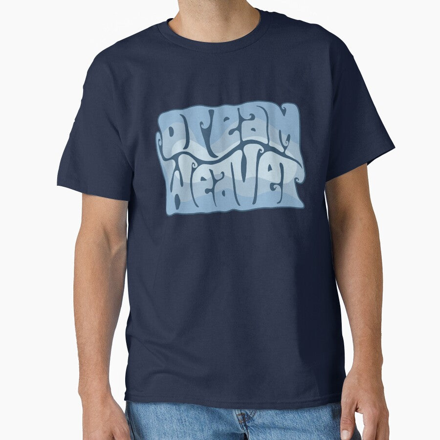 Dream Weaver Groovy Word Art Classic T-Shirt