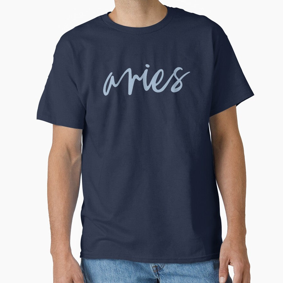 Aries Zodiac Sign Name Classic T-Shirt