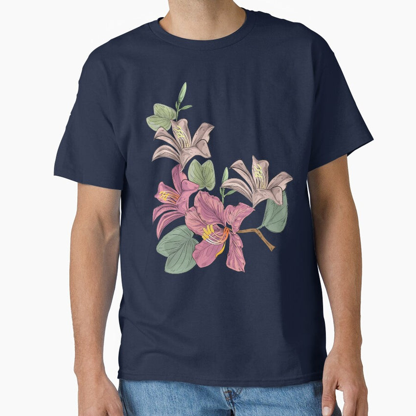 Hibiscus beautiful flower Classic T-Shirt