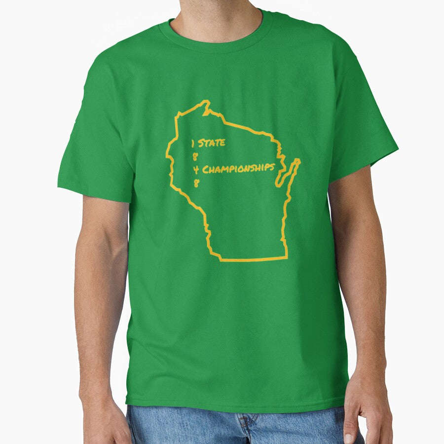 1 State 4 Superbowls Classic T-Shirt