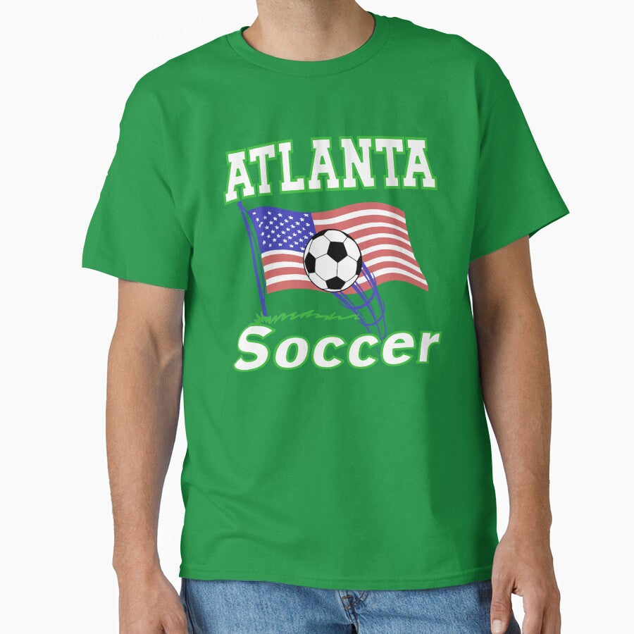 Atlanta soccer football fan Classic T-Shirt