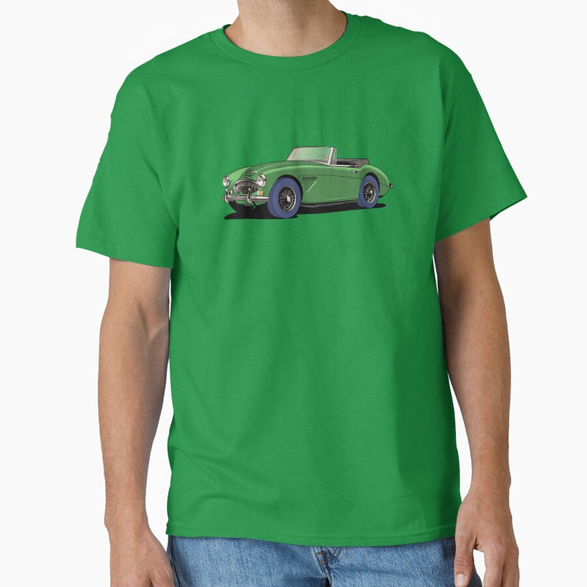 Austin-Healey 3000 British sports car in green Classic T-Shirt