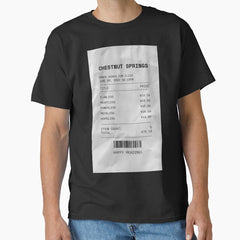Chestnut Springs By Elsie Silver Bookstore Receipt Classic T Shirt