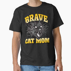 Brave Cat MOM Classic T-Shirt