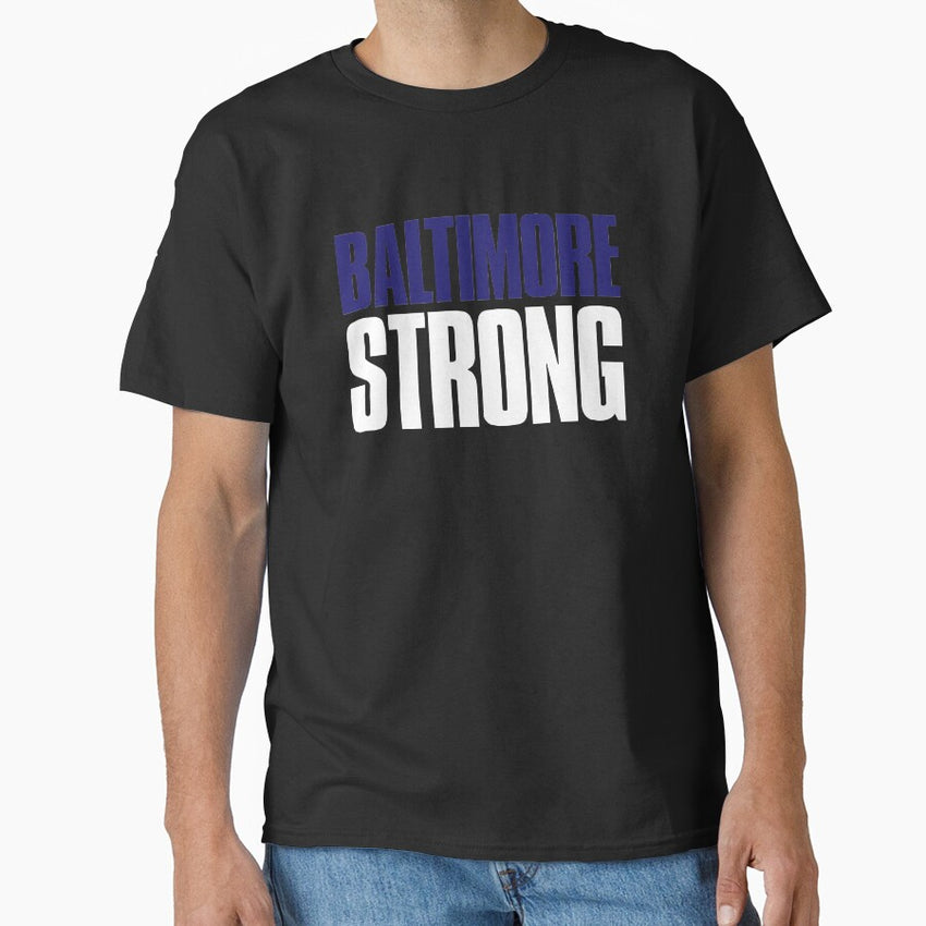 Baltimore Strong Sports Fan Classic T-Shirt
