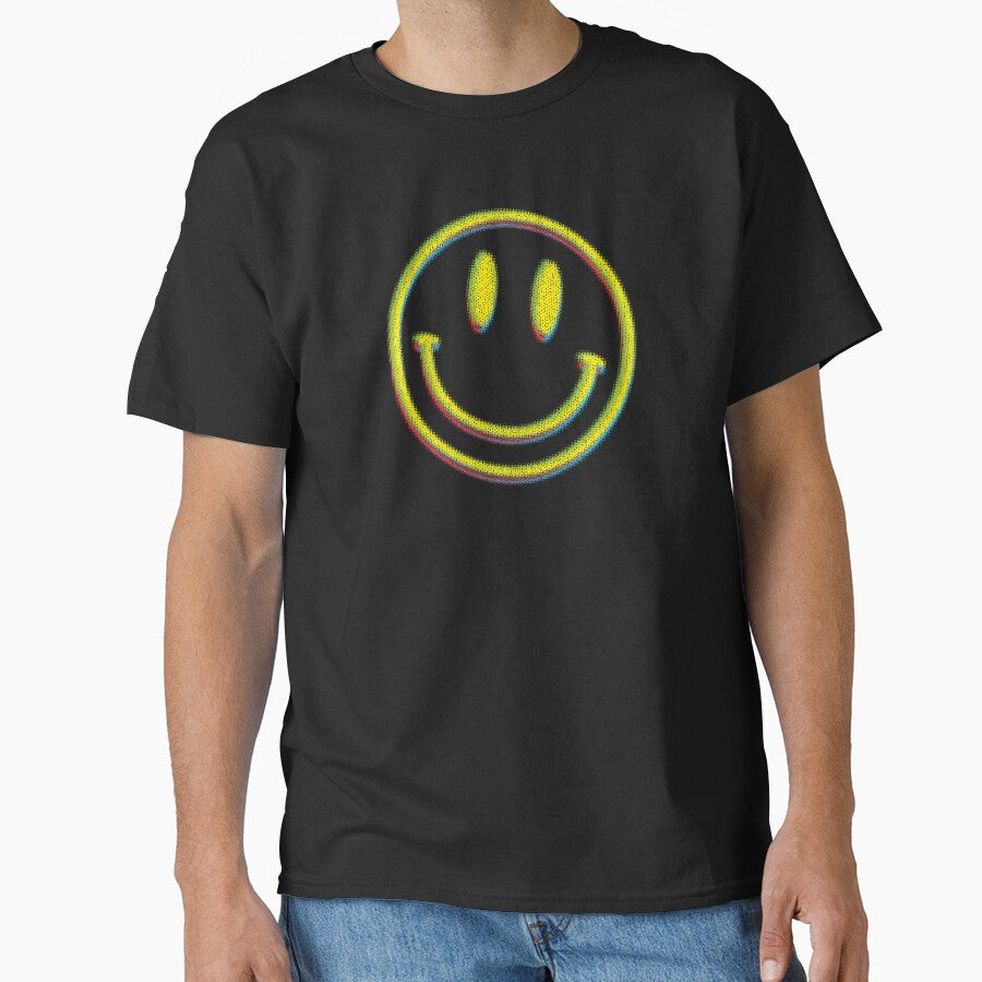 Acid Smiley Classic T Shirt