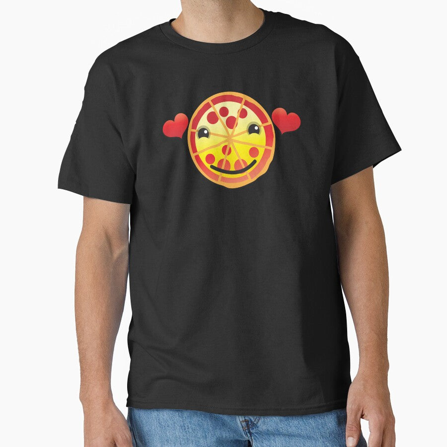Super cute Kawaii Pizza Classic T-Shirt
