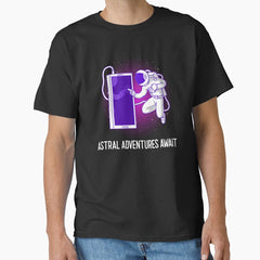 Astral Adventures Await Classic T Shirt