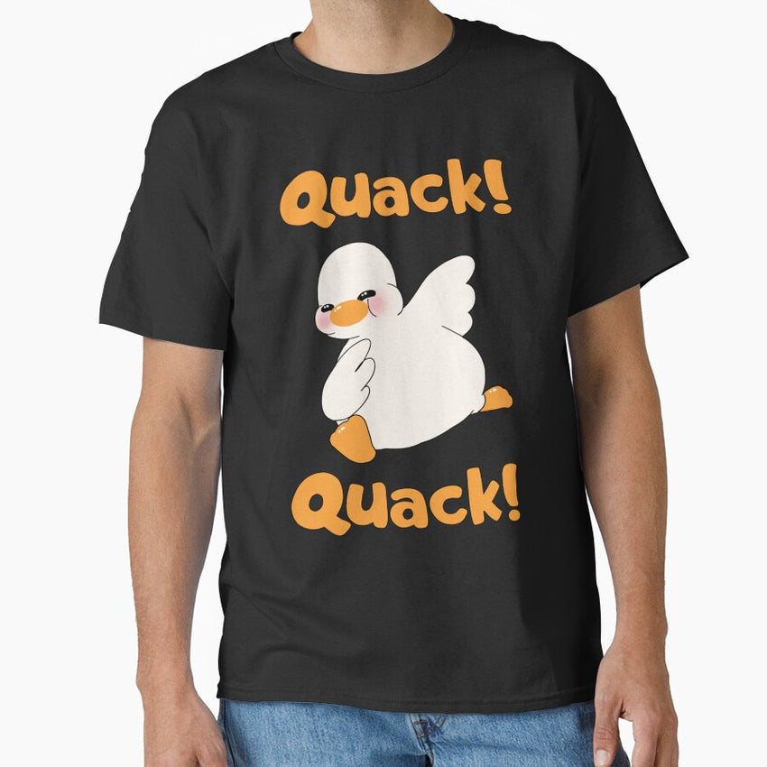 Quack Quack Cute Duckling Baby Goose 18 Classic T Shirt