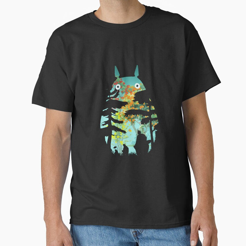888 Studio Ghibli Totoro My Neighbor Totoro Spirited Away Kiky Totoro Ghibli Castle Totoro 10105 Classic T Shirt