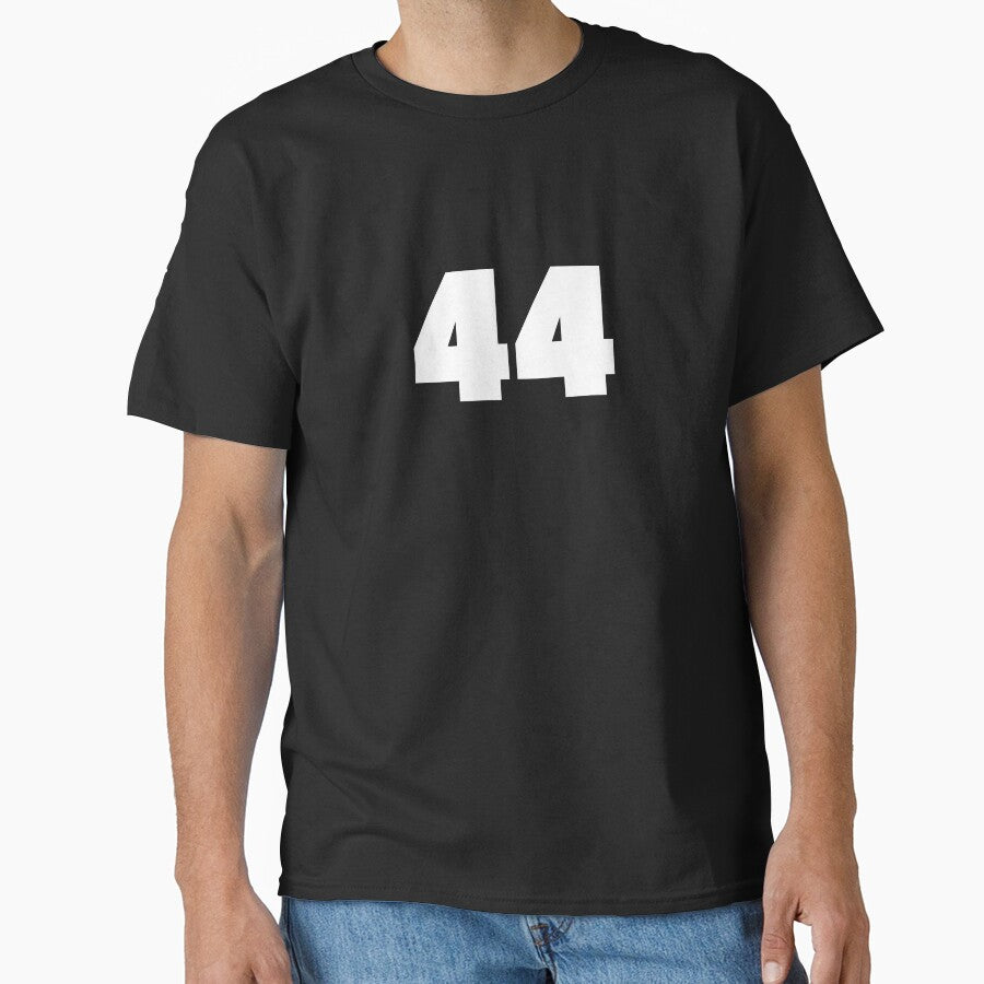 44 Football Sports Fan Soccer Jersey Number Gift Classic T-Shirt