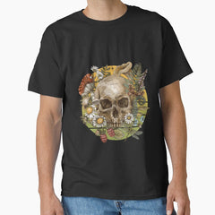 Mystical Skull Vintage - Halloween, Spooky Group Costume, Day Of The Dead Classic T-Shirt