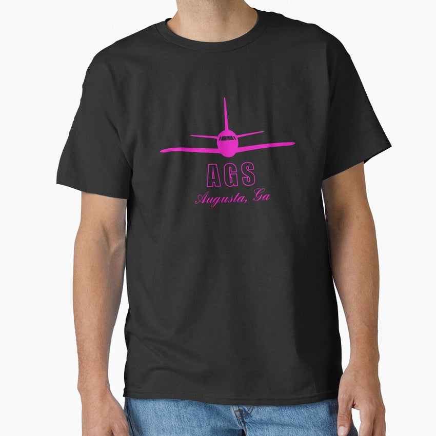 Augusta Georgia Ga Airport Code Ags Classic T Shirt