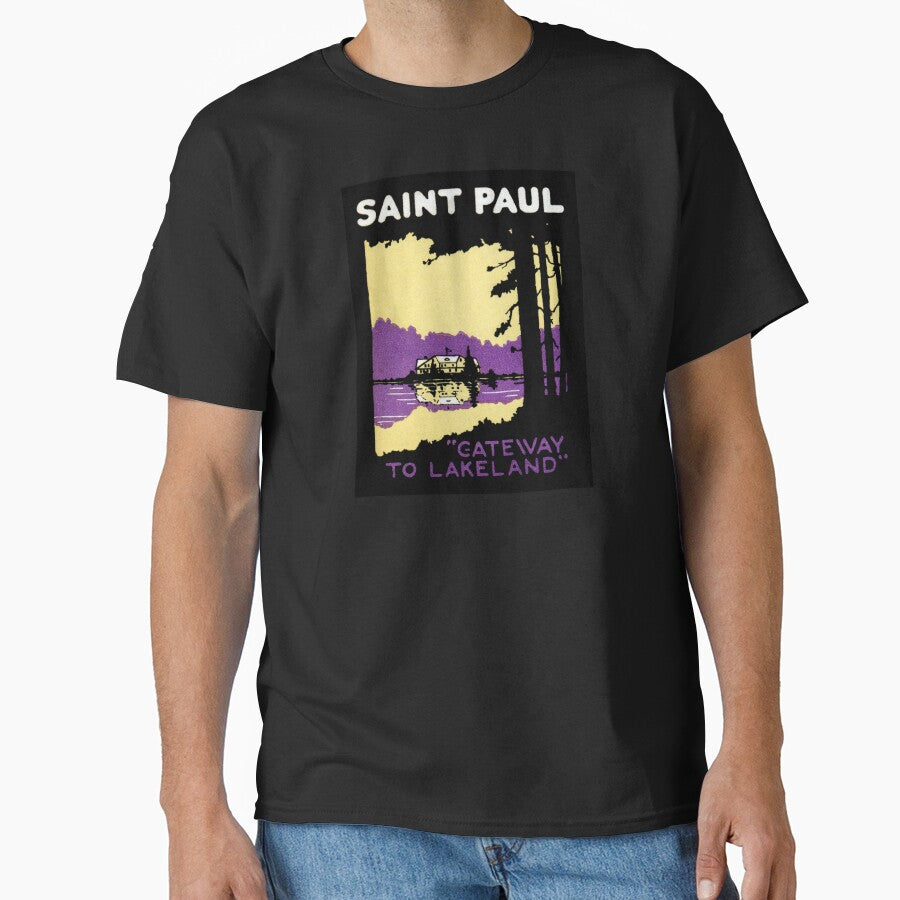 1920 Saint Paul Gateway To Lakeland Classic T Shirt