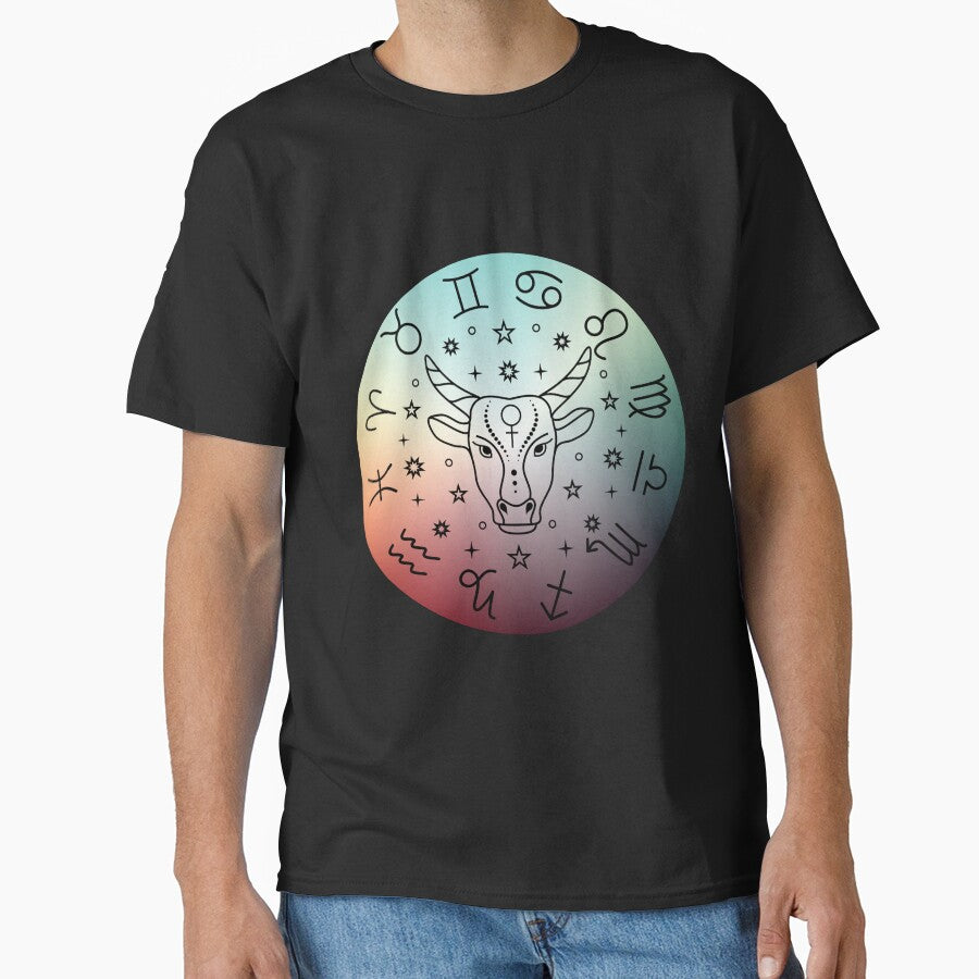 Taurus Zodiac Sign Bull Horoscope Symbol Classic T-Shirt