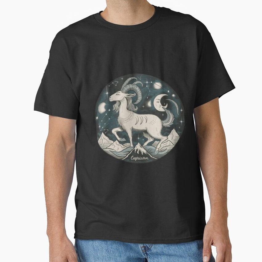 Astrology Zodiac Designs: Capricorn #6 Classic T-Shirt