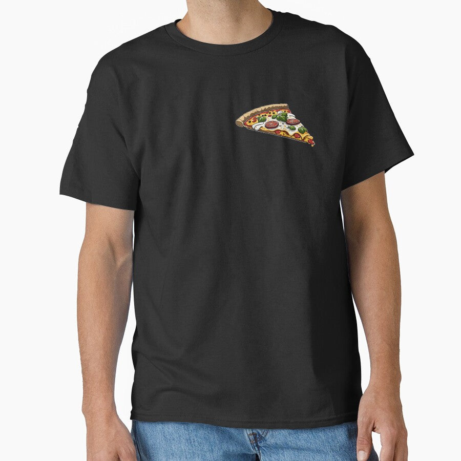 Pizza Slice Cartoon Classic T-Shirt