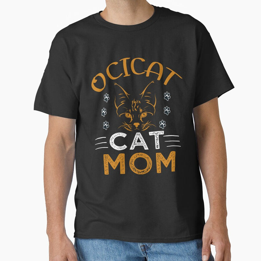 Ocicat Cat Mom Classic T-Shirt