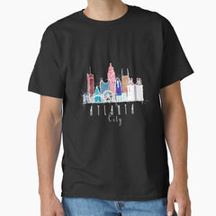 Atlanta, Watercolor tee Classic T-Shirt