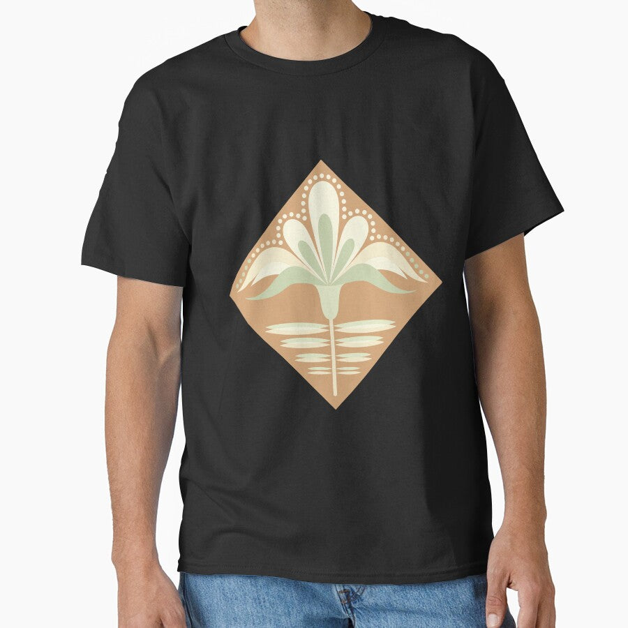 Retro Spring Bloom Series - CP22102c Classic T-Shirt