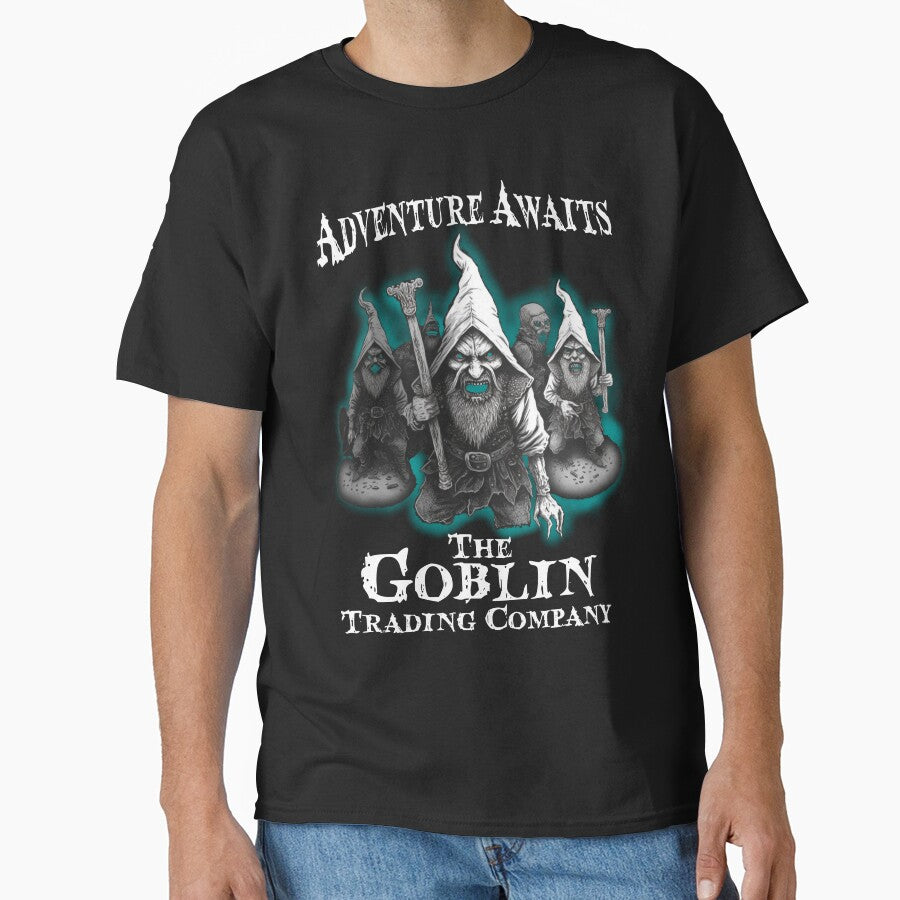 Adventure Awaits Gnome Attack Dnd Tabletop Rpg Classic T Shirt