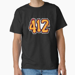 Baseball - Pittsburgh - 412 Area Code Classic T-Shirt