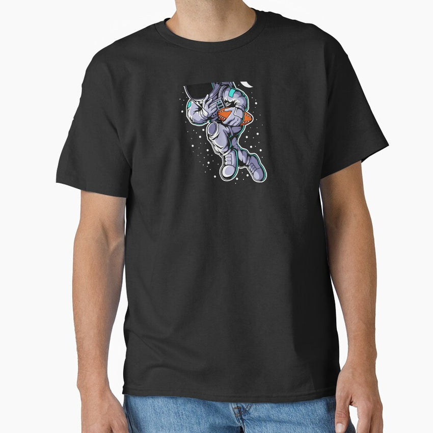 Astronaut Rugby Player Classic T-Shirt
