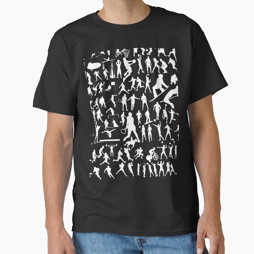 All Sports Pattern Classic T-Shirt