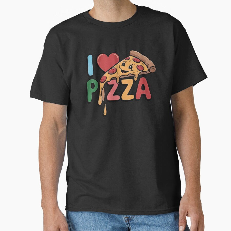 Fun and Playful Design for Pizza Lovers Classic T-Shirt