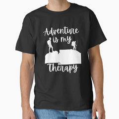 Adventure Is My Therapy Classic T Shirt