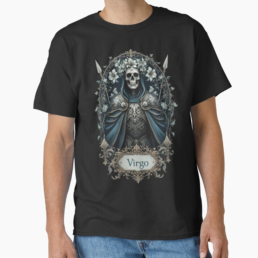 Artistic Zodiac Sign Virgo Classic T-Shirt