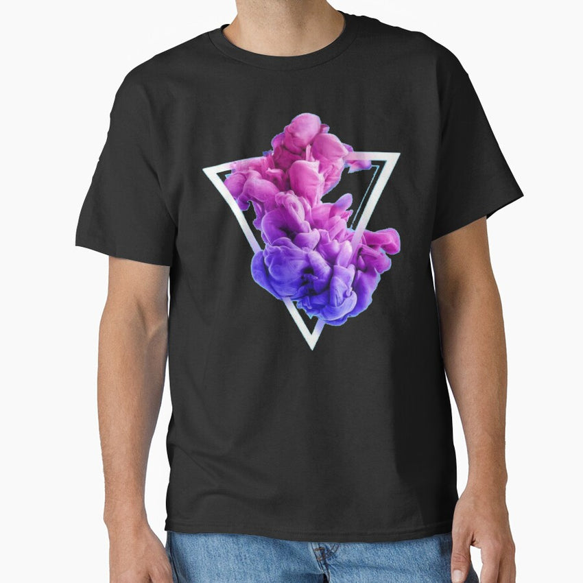 Abstract Smoke Classic T Shirt